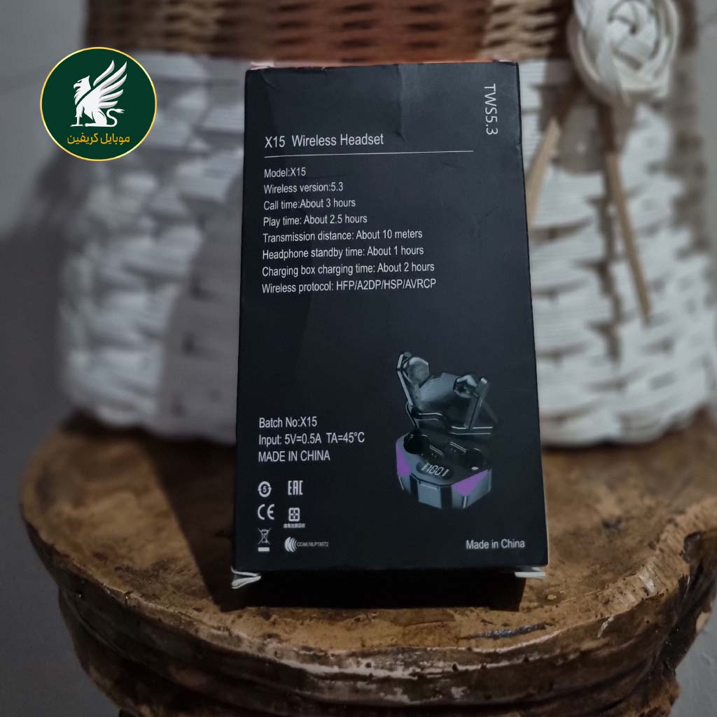 رنگ مشکی ایرپاد گیمینگ X15 رنگ مشکی ایرپاد گیمینگ X15-ایرپاد گیمینگ X15