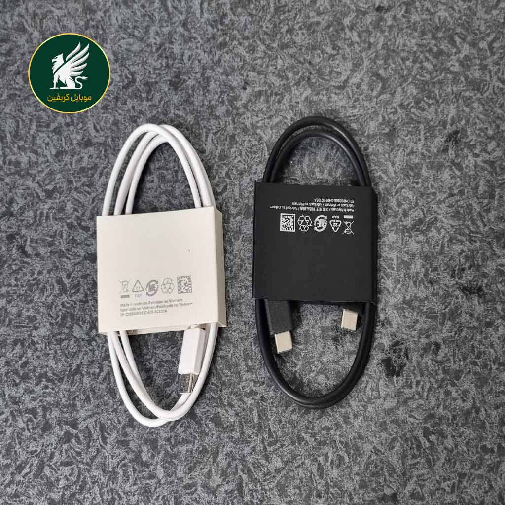کابل شارژ دو سر تایپ سی کابل شارژ دو سر تایپ سی - کابل دو سر تایپ سی(type-c) اورجینال سامسونگ