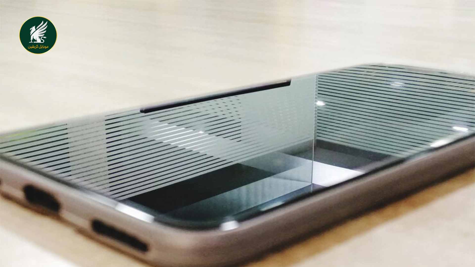 گلس گوشی موبایل - گلس آنتی‌استاتیک